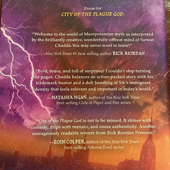 YA/ Teen Chapter Book: City of the Plague God-The Adventures of Sik Aziz Book 1 - Picture 4 of 7